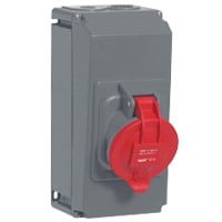 Legrand - 400v 63a 3p+n+e P Surf SktIP44