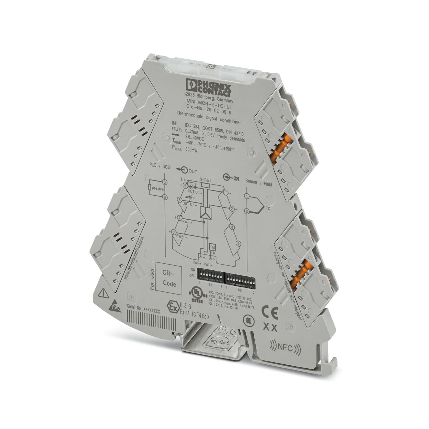 Phoenix Contact Thermocouple Measuring Transducer