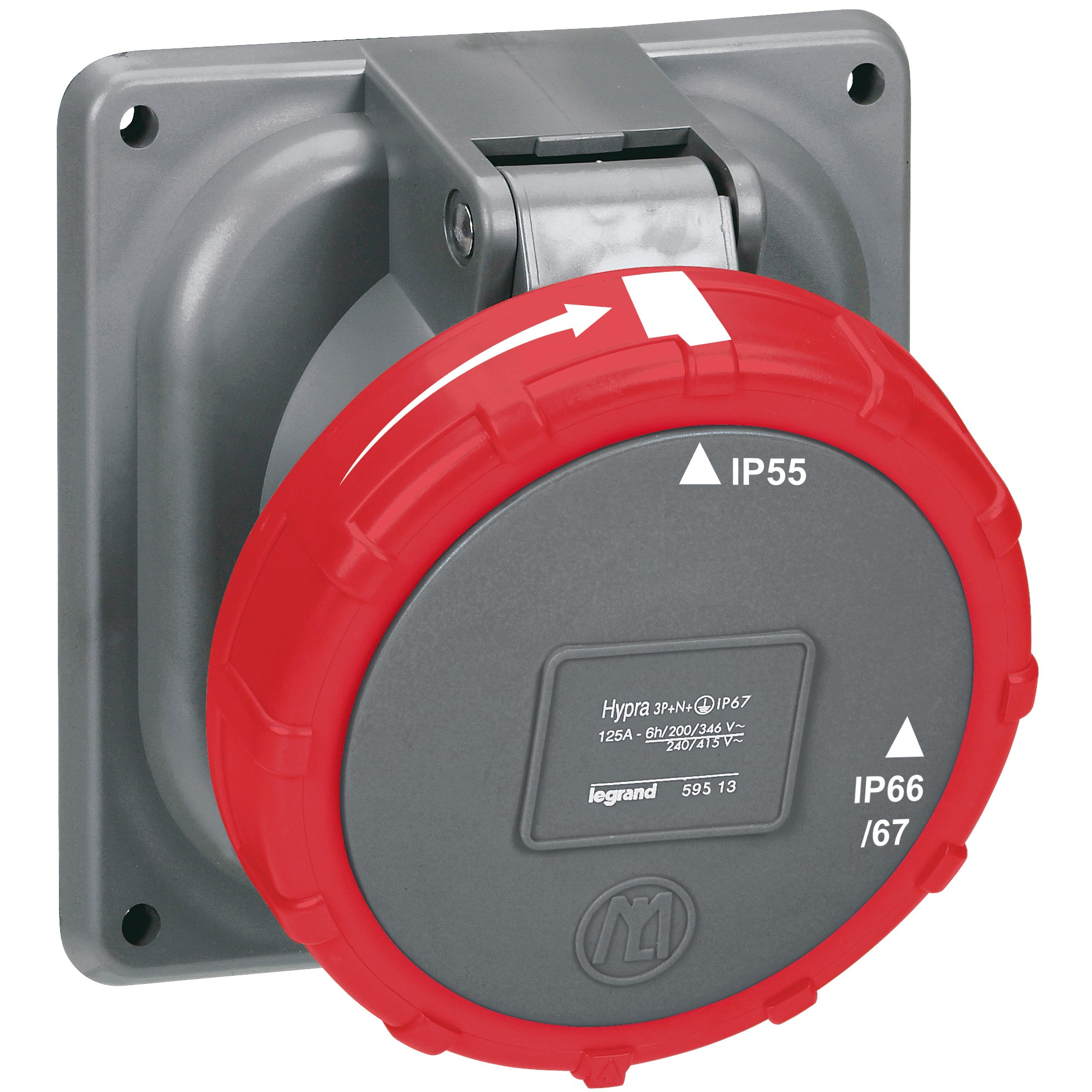 Legrand - 400v125a 3pe P Pnl Skt IP67/55