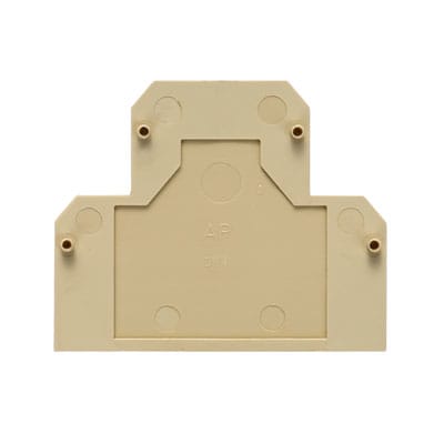 Weidmuller End Plate for Terminals Beige 1.5 mm