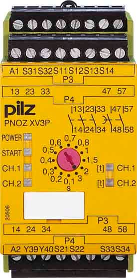 Pilz PNOZ XV3P 0.5/24VDC 3n/o 2n/o t fix