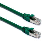 Mayflex - Excel Cat6A Patch Lead F/FTP Shielded LSOH Blade Booted 5 m Green