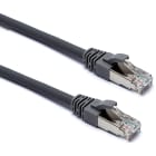 Mayflex - Excel Cat6A Patch Lead F/FTP Shielded LSOH Blade Booted 10 m Grey
