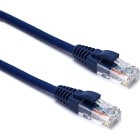 Mayflex - Excel Cat6 Patch Lead U/UTP Unshielded LSOH Blade Booted 1 m Blue