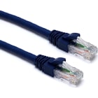 Mayflex - Excel Cat6A Patch Lead U/UTP Unshielded LSOH Blade Booted 5 m Blue