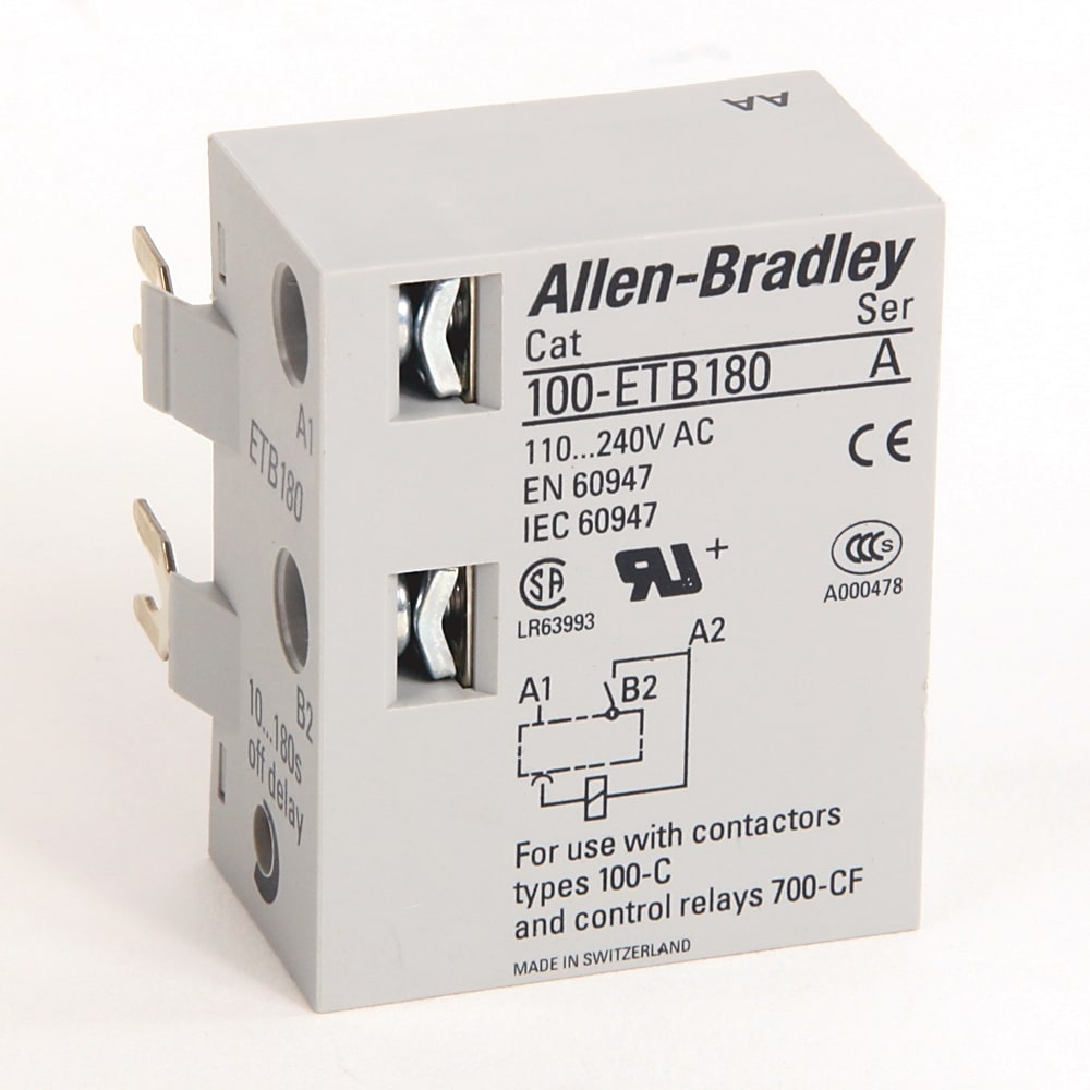 Allen-Bradley TIMER 1-30s ELEC OFF-DELAY 110-240V