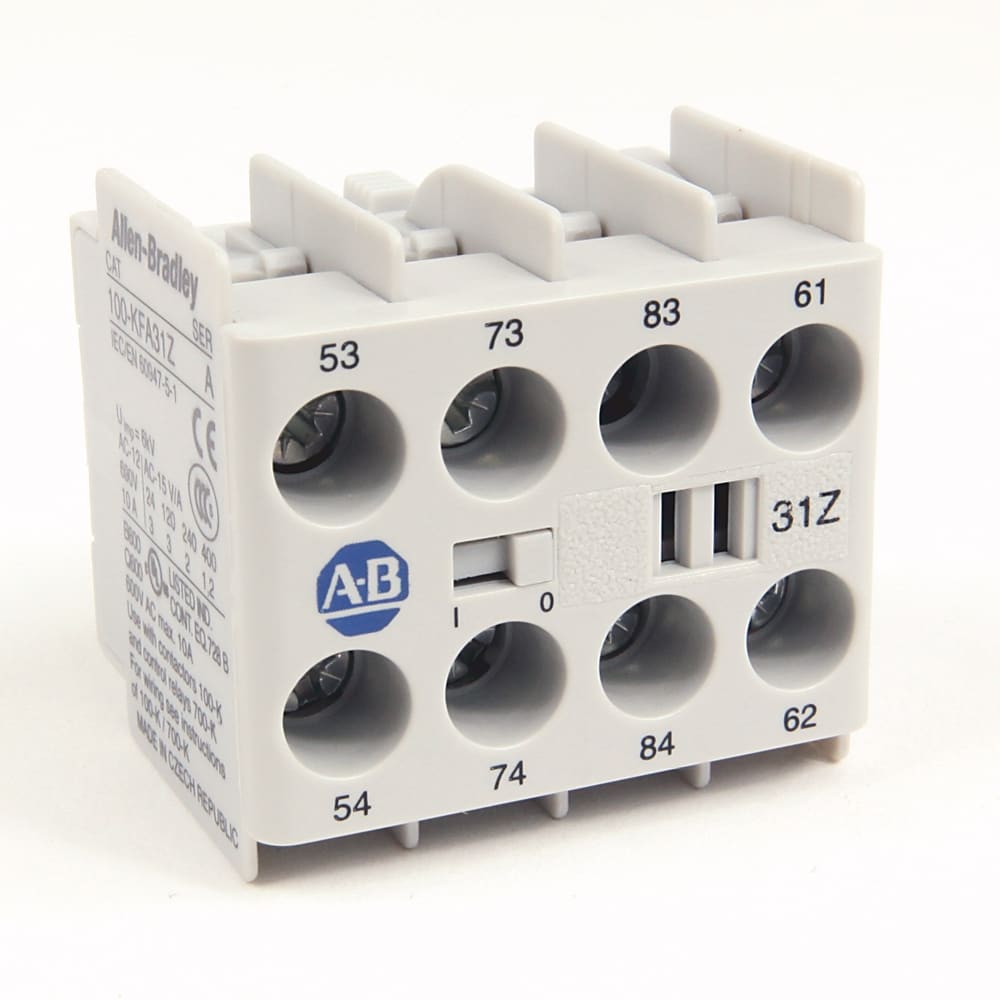 Allen-Bradley Auxiliary Block 3 N/O 1 N/C