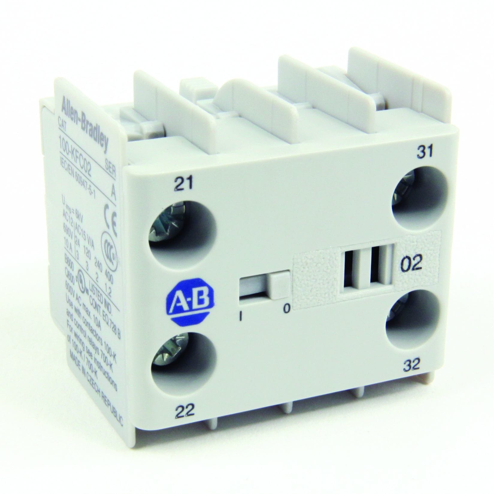 Allen-Bradley Auxiliary Block 2 N/C