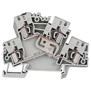 Allen-Bradley double term Sprg Clmp T/L 4.0mm Pack 20