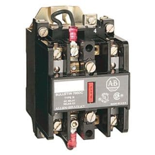 Allen-Bradley CONTROL RELAY OPEN TYPE 4 CONTACTS 110V