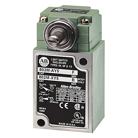 Allen-Bradley L Switch Body 2circ w/oHead 8ftCableIP67