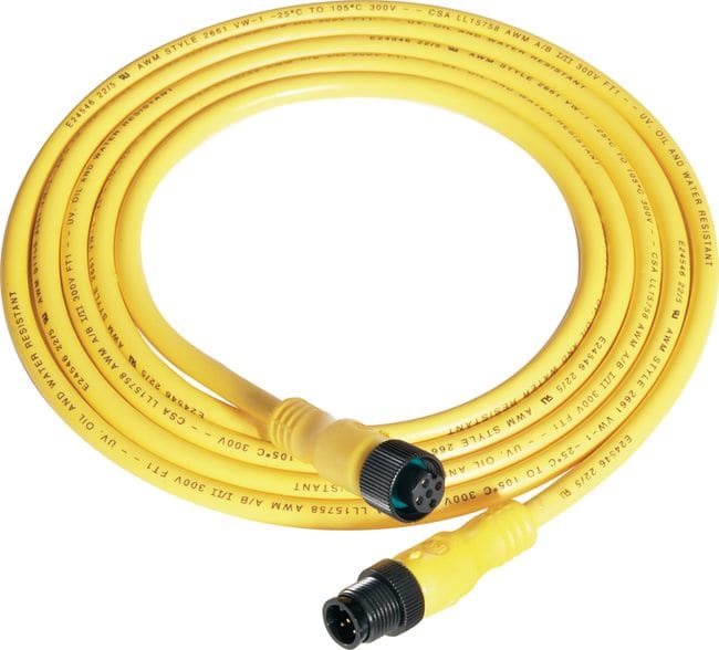 Allen-Bradley DC MICRO (M12),FEMALE,STRAIGHT,5-PIN,PVC