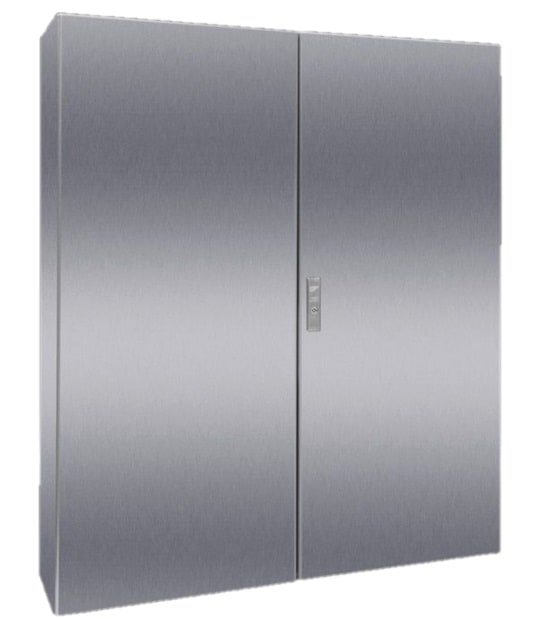 Rittal Rittal AE Compact enclosure, WHD 1000x1200x300 mm, Stainless steel, two-door.