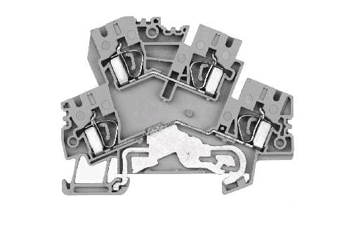 Allen-Bradley 2-CKT BLK WITH 1 FEED/1 GRD CKT 4MM