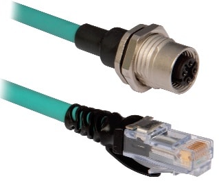 Allen-Bradley Micro D-Code, QD Style Ethernet Media