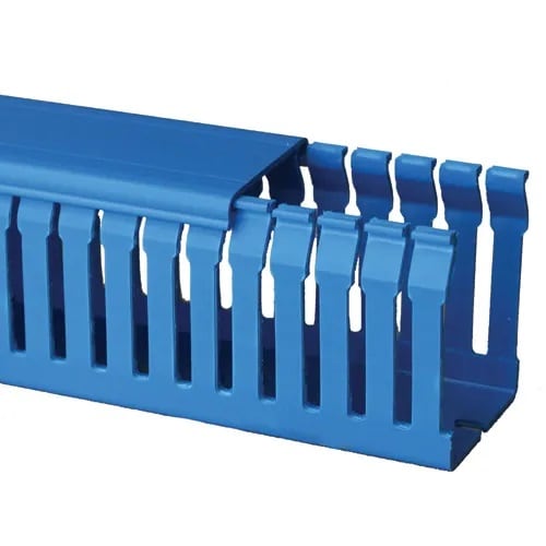 Betaduct 80H x 30W PVC Narrow Blue 16m (2x8)