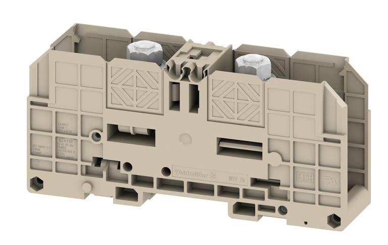 Weidmuller Stud Terminal 70 mm² Dark Beige