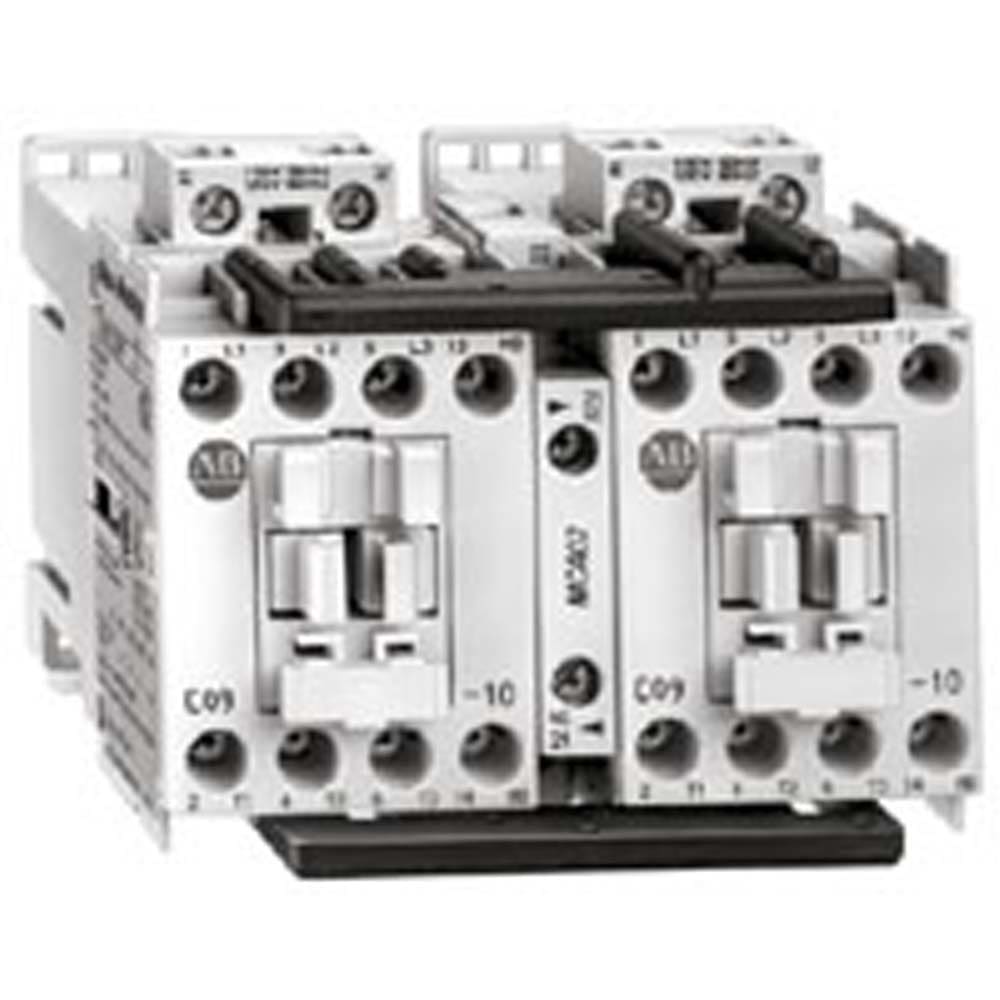 Allen-Bradley Reversing Contactor,16 A,IEC,24V50/60Hz