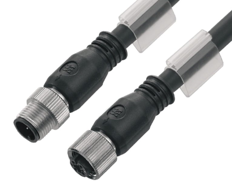 Weidmuller Sensor Actuator Cable 7.2 m Black
