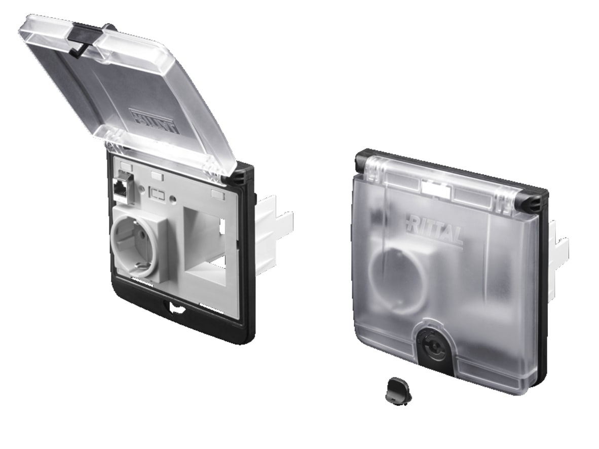 Rittal Interface flap for RC circuit-breaker