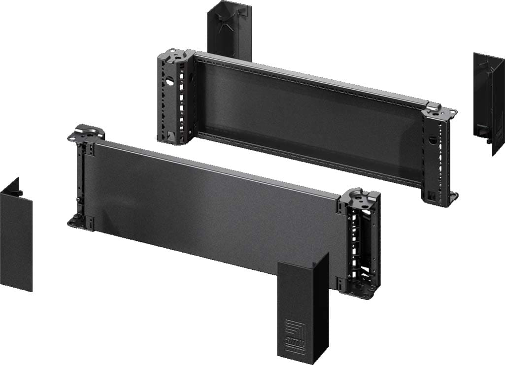 Rittal Rittal AX Base/plinth corner pieces with base/plinth trim panels H 200 mm, for W 1200 mm