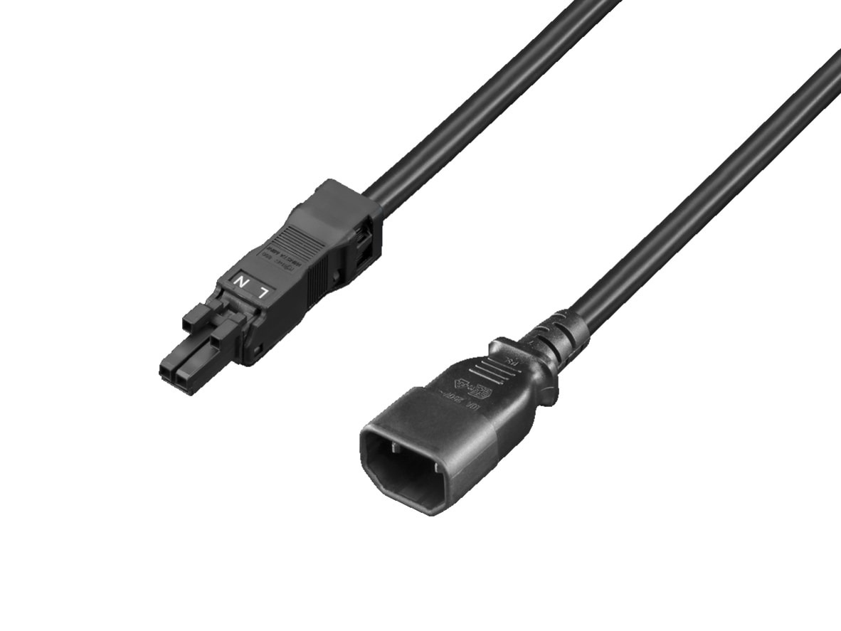 Rittal DK Power cord with IEC C18 plug UL
