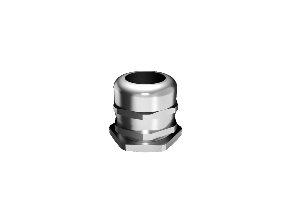 Rittal SZ Cable gland, brass M25 x 1,5 Pk of 10