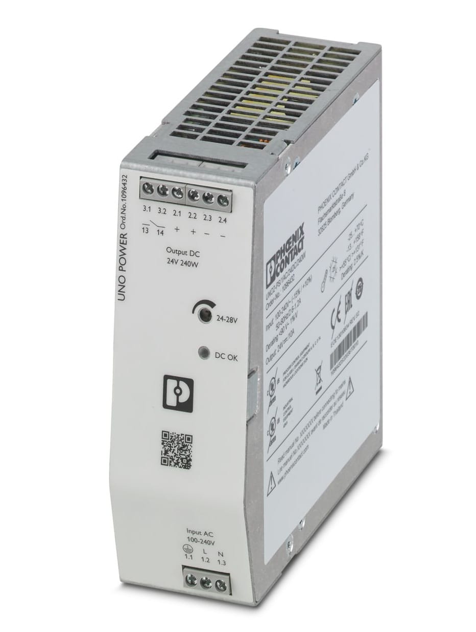 Phoenix Contact Primary-Switched Power Supply Unit 24 V DC 240 W