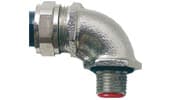 Adaptaflex TYPE C90-ELBOW NICKEL PLATED BRASS