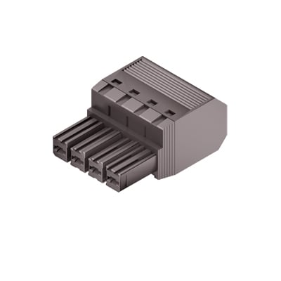 Weidmuller - BVF 7.62HP/03/180 SN BK BX