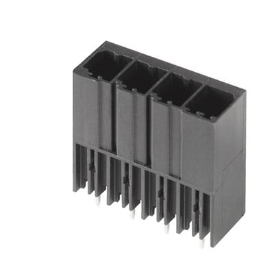 Weidmuller - SV 7.62HP/04/180G 3.5SN BK BX