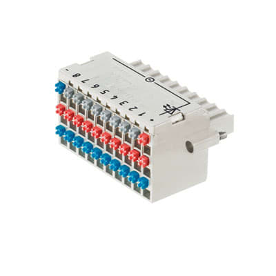Weidmuller BL-I/O 3.50/30F PNP LED SN LTGY BX