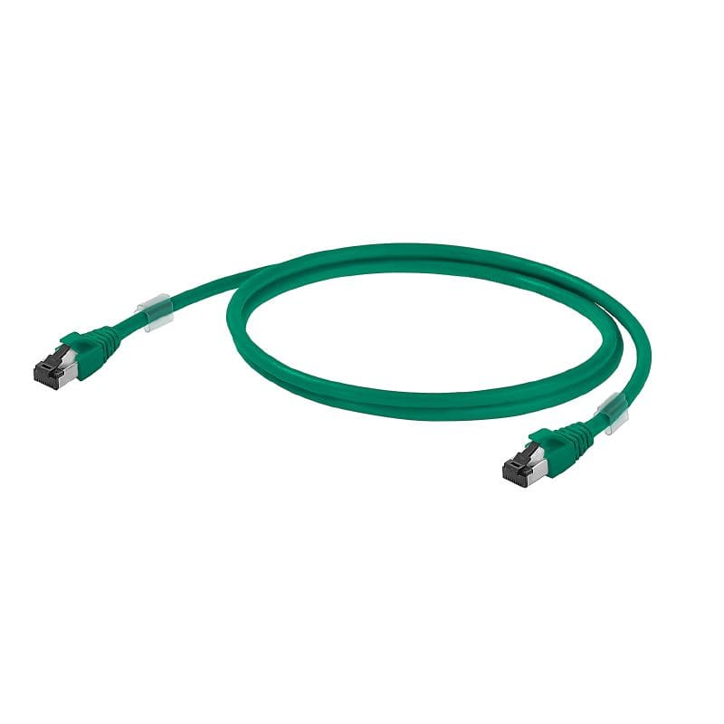 Weidmuller Patch Cable 0.2 m Green