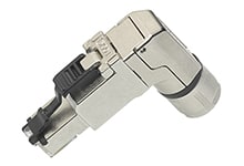 Molex - FA RJ45 CAT6A 8P MA RA SHLD IPC AWG22