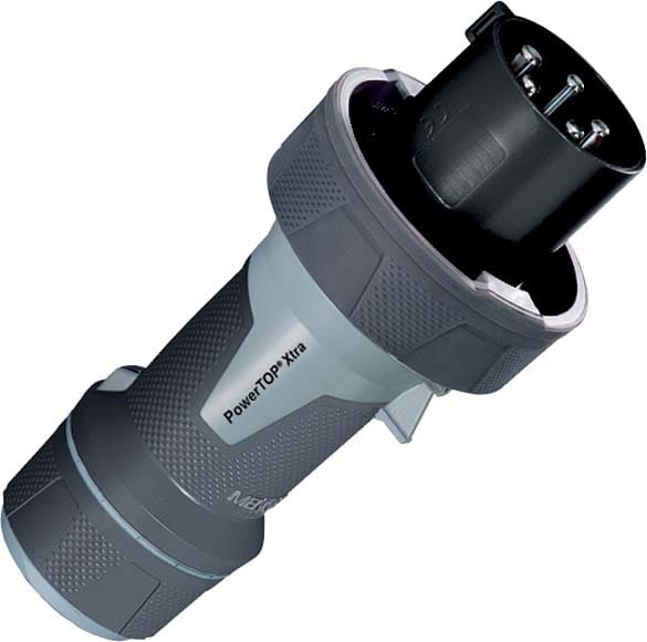 Mennekes PowerTOPxtra Plug IP67 125A 5p 500V 7h
