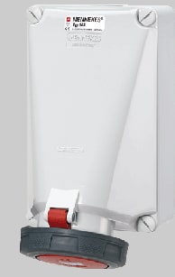 Mennekes - Wall Socket IP67 125A 4p 400V 6h