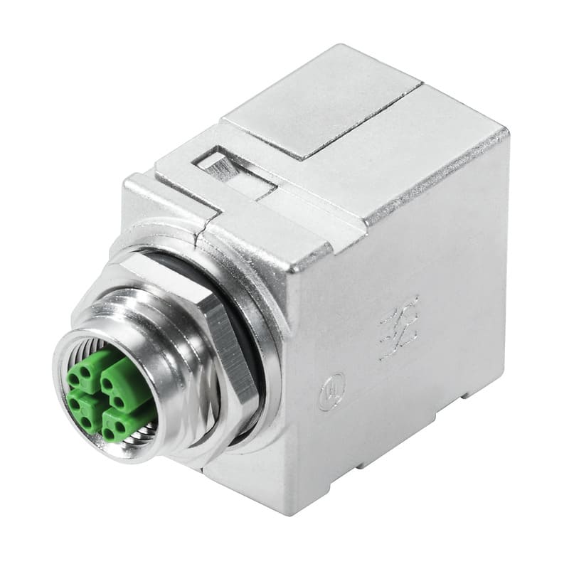 Weidmuller IE-AD-M12XRJ45-90