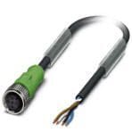 Phoenix Contact SAC-4P- 5,0-PVC/M12FS