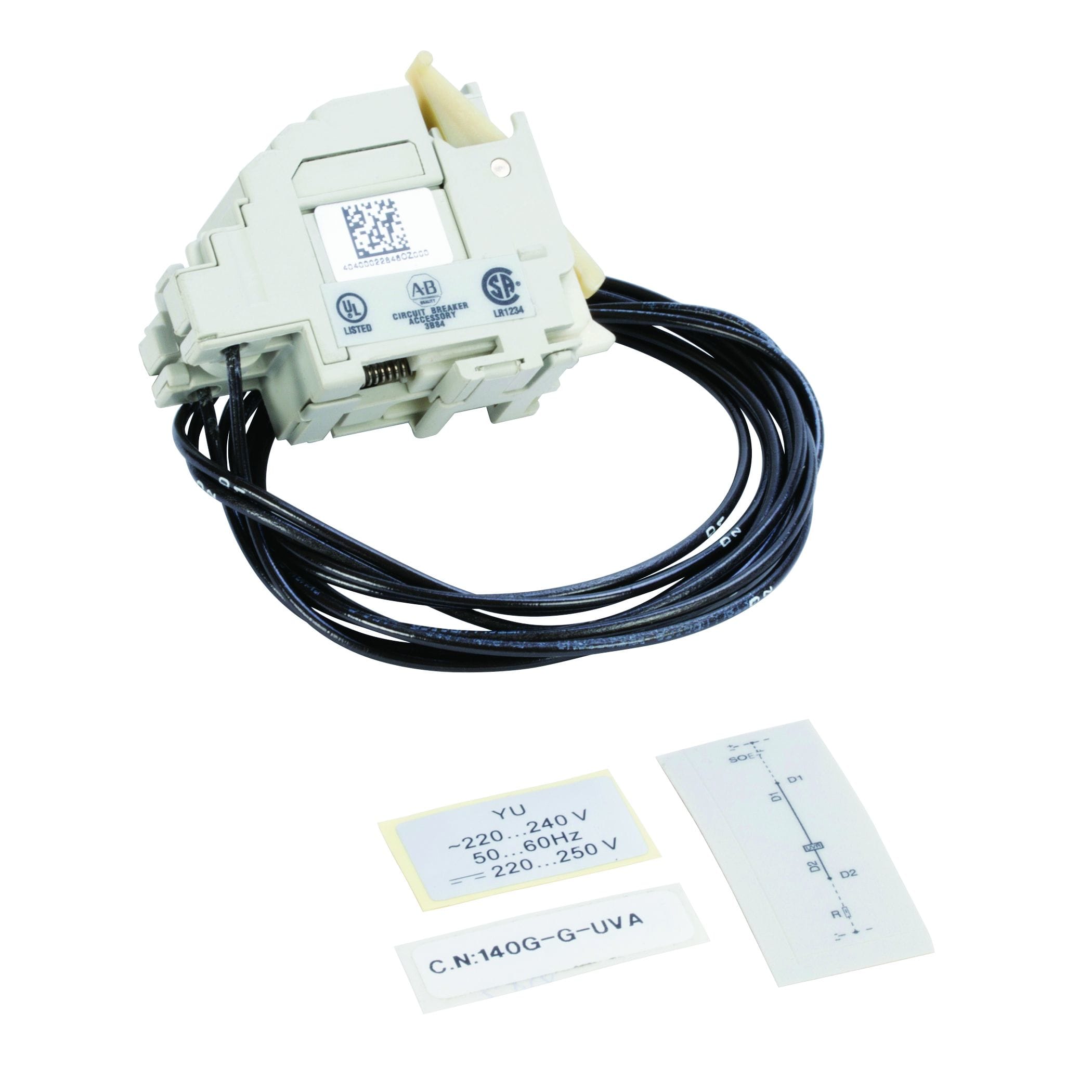 Allen-Bradley Frame G J Undervoltage release