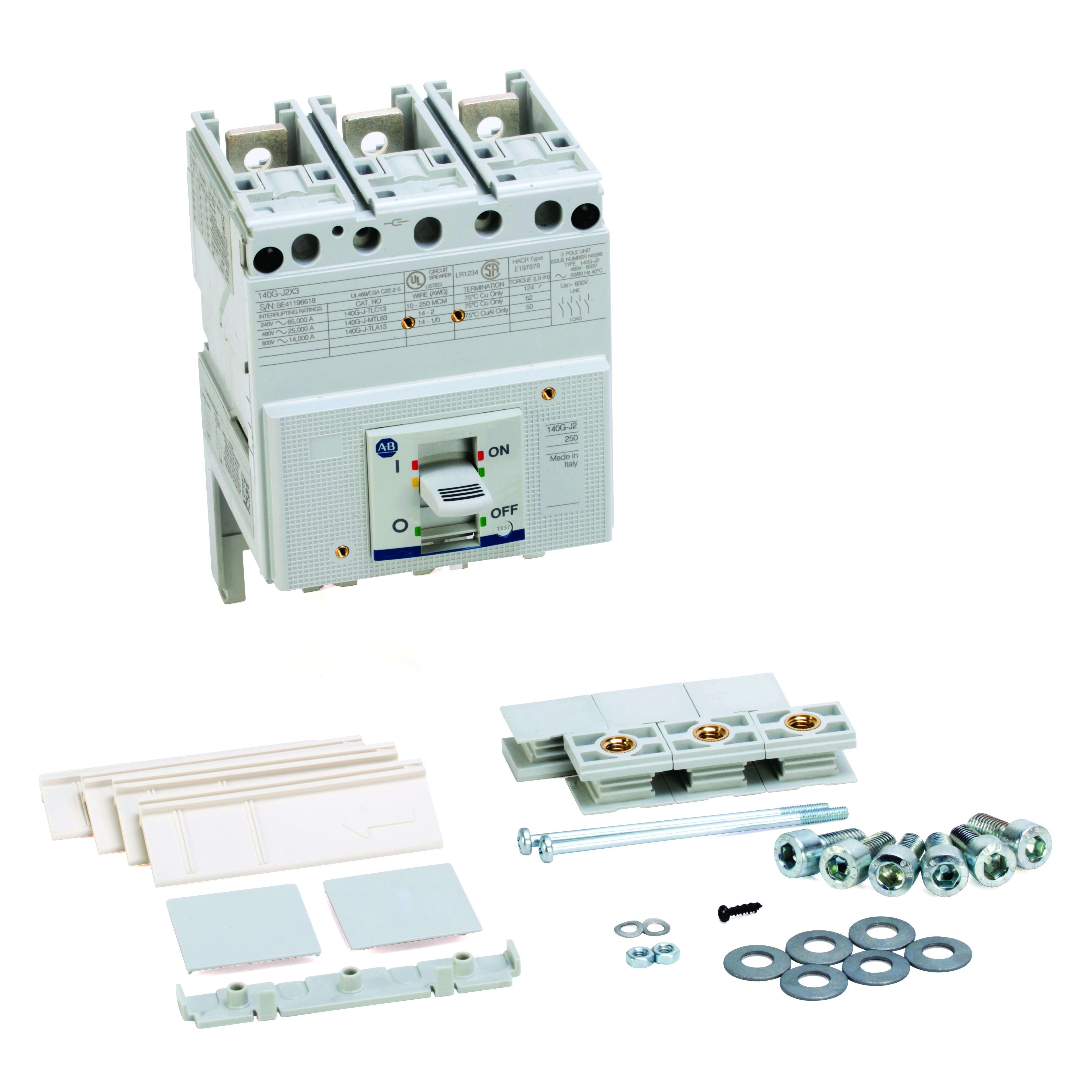 Allen-Bradley 140G 250A Molded Case Frame