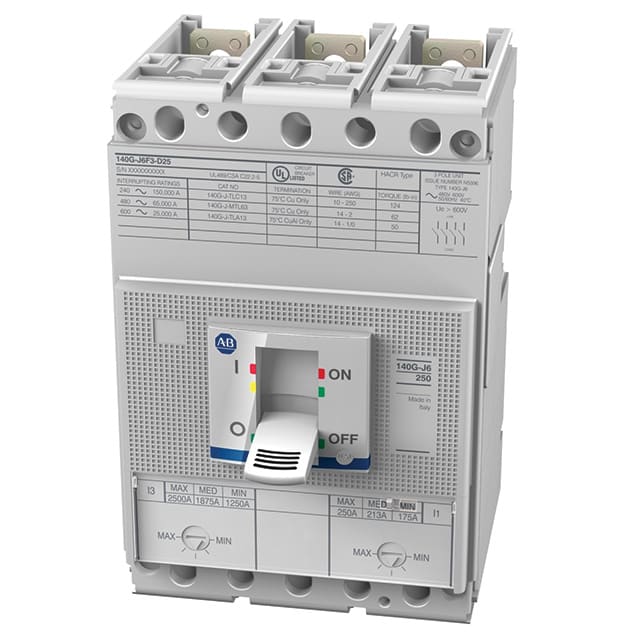 Allen-Bradley 140G 250A Molded Case Frame