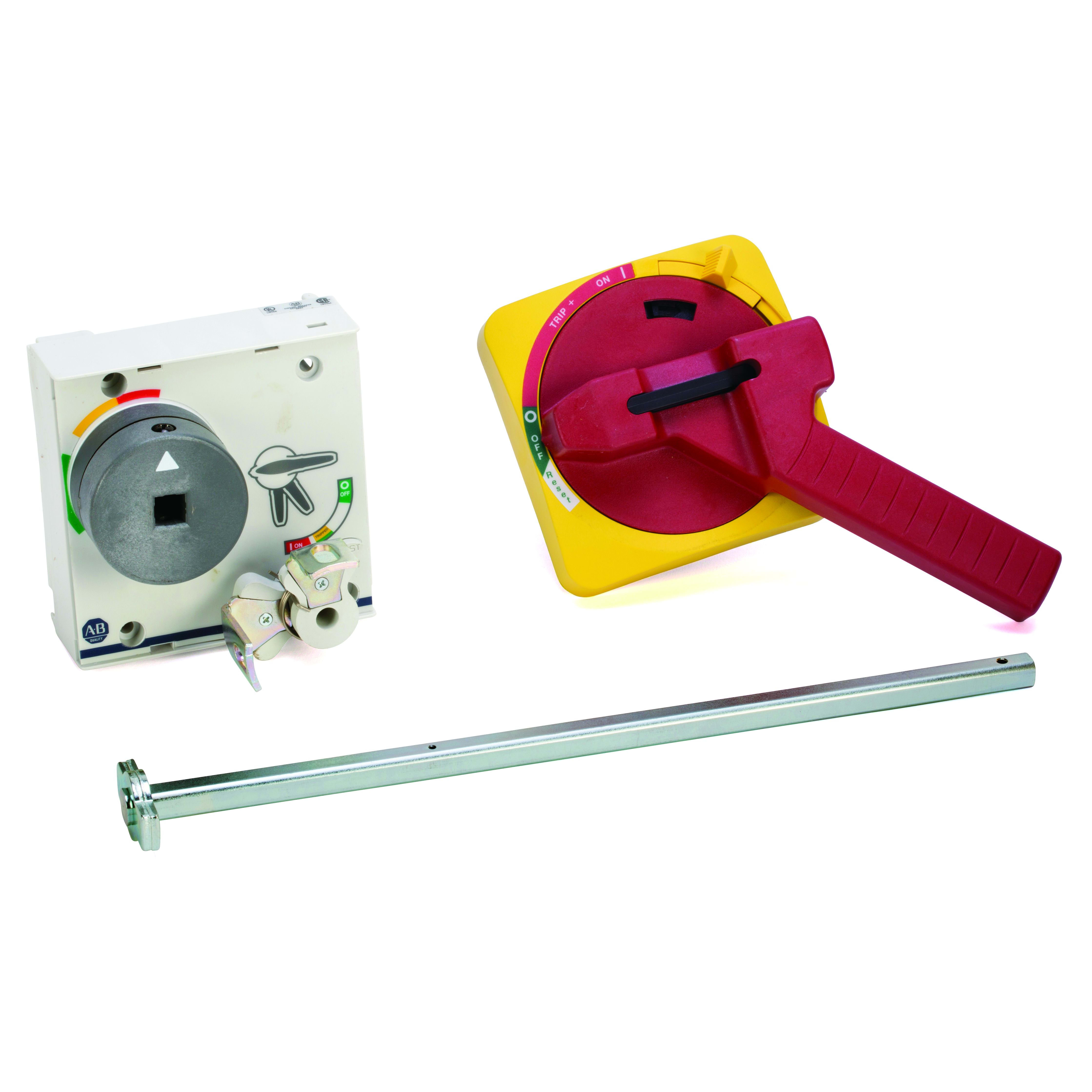 Allen-Bradley - Rotary Handle 12" Red/Yellow