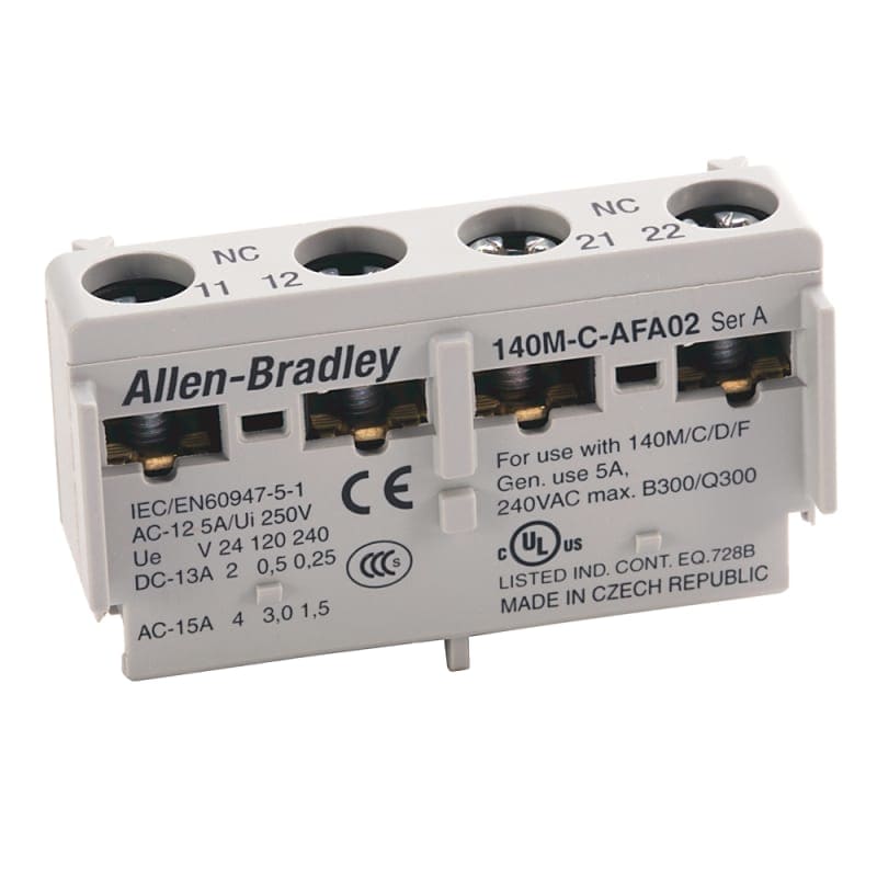 Allen-Bradley Front Mount 2 NO Auxiliary Contact