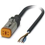 Phoenix Contact SAC-4P- 3,0-PUR/DTFS