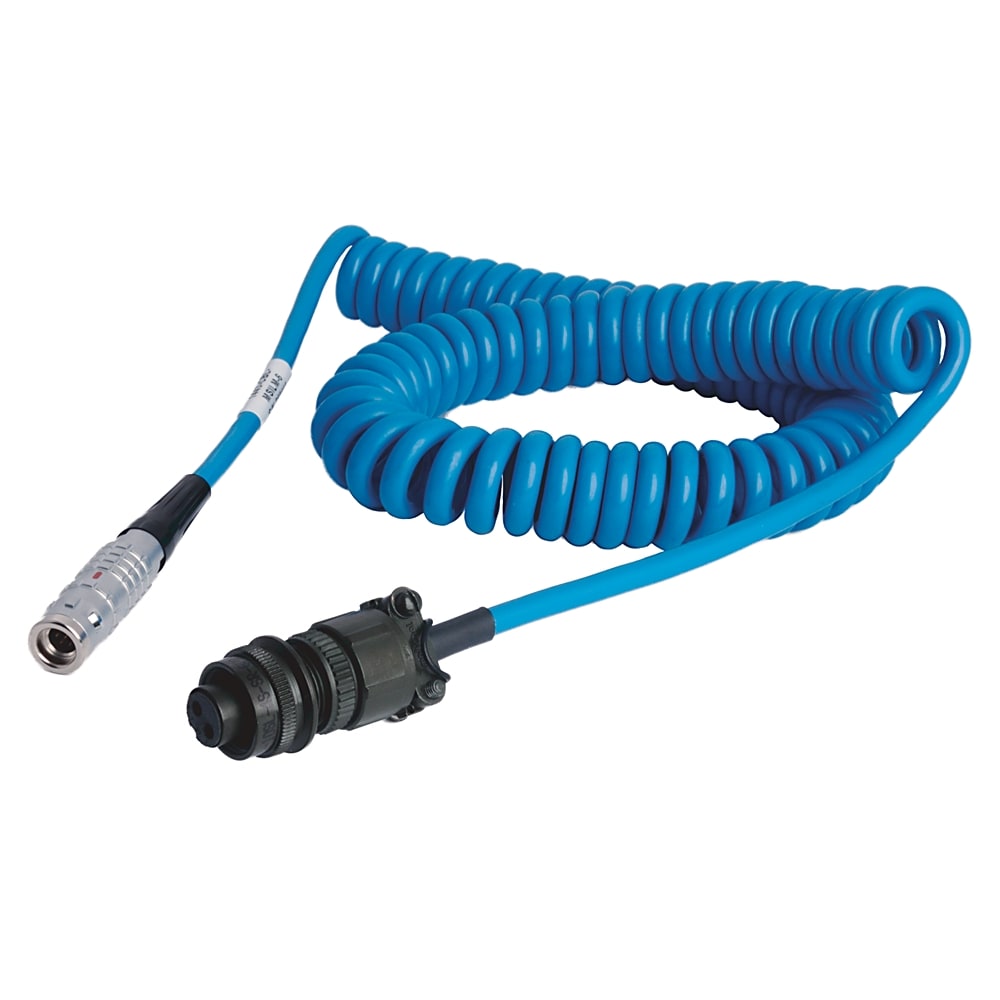 Allen-Bradley - 2pin MS to Lemo,Top,Blue,6ft