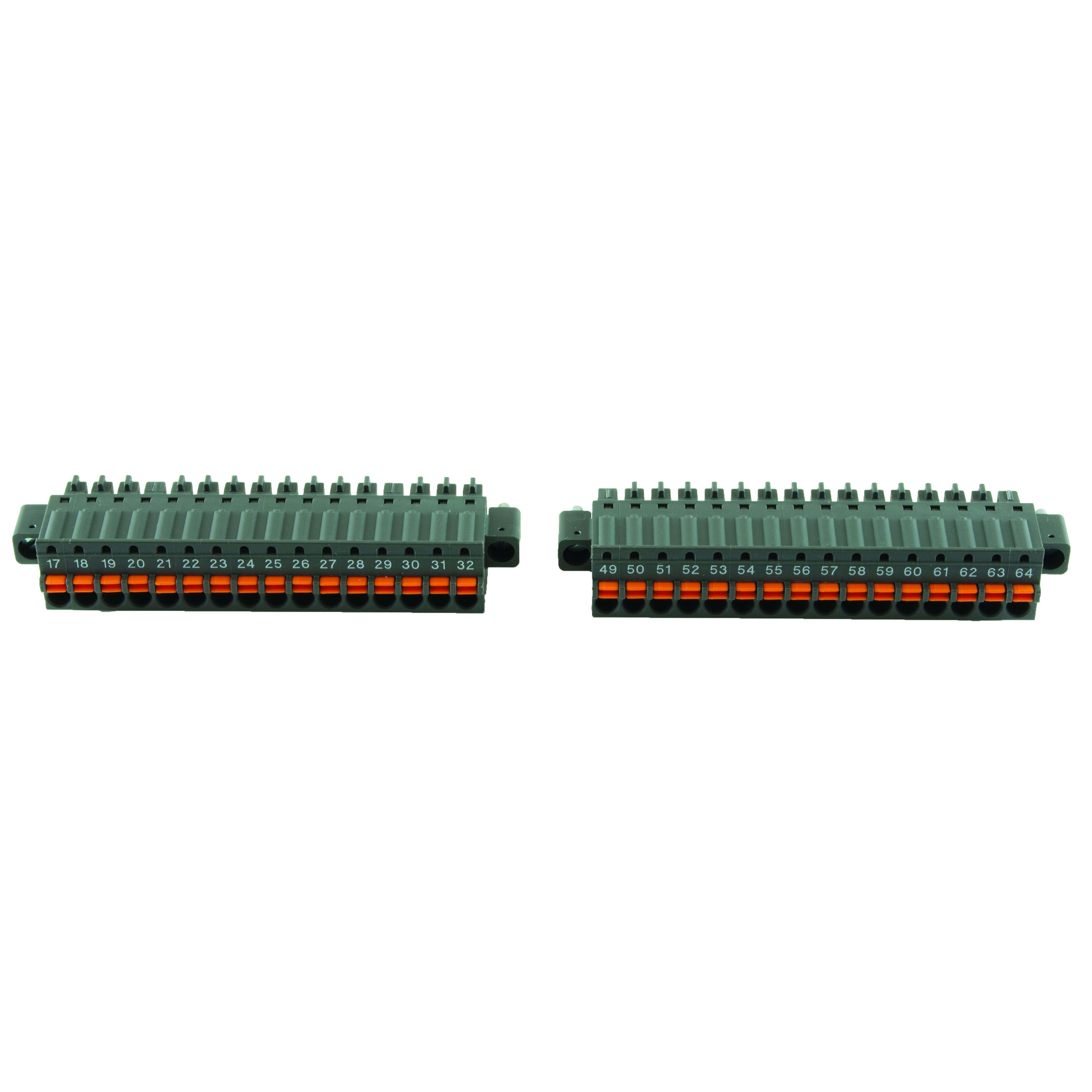 Allen-Bradley Plug Connector set,Spring clamp,16-Pos