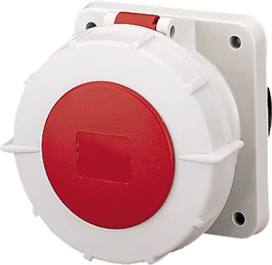 Mennekes str.Panel Socket IP67 125A 4p 400V 6h 13