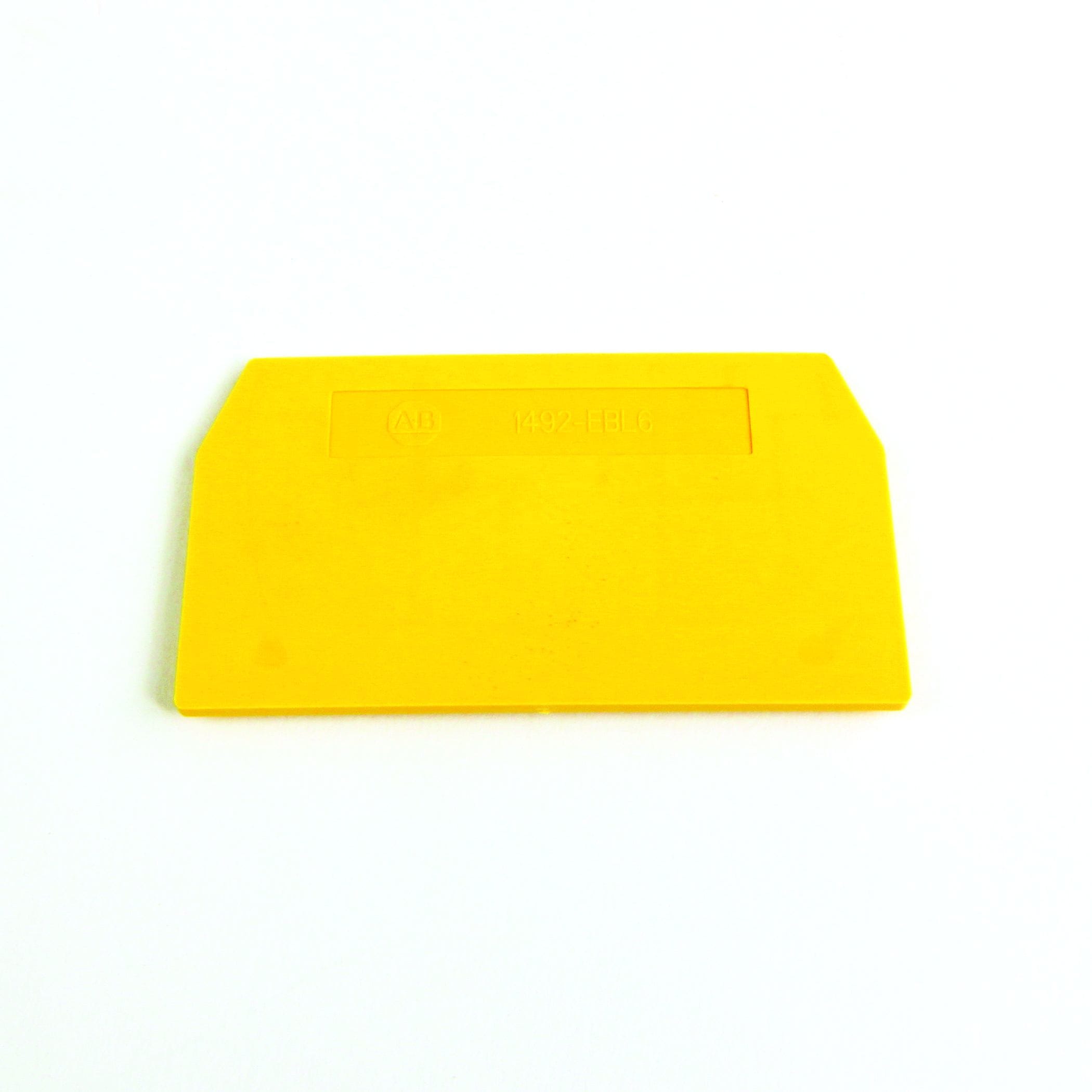 Allen-Bradley END BARRIER YELLOW