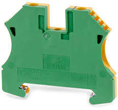 Allen-Bradley Ground Terminal Block 4mm Green/Yellow