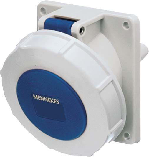 Mennekes ang.Panel Socket IP67 32A 3p 230V 6h